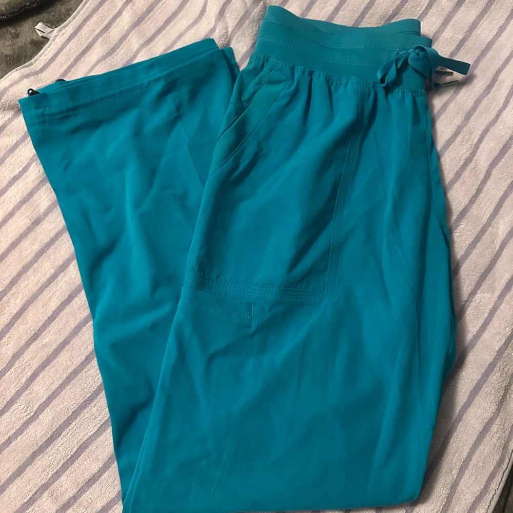 Wonderwink Teal Drawstring Pants